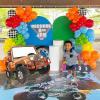 Fun Express Off Road Vehicle Cardboard Stand Up – 5 feet – Kids Party Decor – VBS Vacation Bible School Supplies/Decor