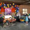 Fun Express Off Road Vehicle Cardboard Stand Up – 5 feet – Kids Party Decor – VBS Vacation Bible School Supplies/Decor