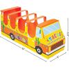 Fun Express Taco Holder Trucks – 3-Piece Party Supplies for Taco Tuesday Cinco de Mayo & Fiesta Celebrations – Fun Colorful Taco Serving Trays with Durable Design – Perfect for Taco Bars 3 Pieces