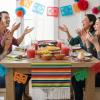 Mexican Woven Serape Table Runner 17 x 90 Inch for Mexican Party Decorations – Cinco de Mayo