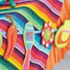 Mexican Woven Serape Table Runner 17 x 90 Inch for Mexican Party Decorations – Cinco de Mayo