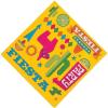 Fiesta Party Beverage Napkins for Cinco de Mayo (Set of 16) Party Supplies, Southwest Decoration Accessories