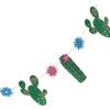 Fun Express – Fiesta Cactus Flower Garland for Cinco de Mayo – Party Decor – Hanging Decor – Garland – Cinco de Mayo – 1 Piece
