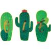Fun Express – Fiesta Cactus Ole Cutouts for Cinco de Mayo – Party Decor – Wall Decor – Cutouts – Cinco de Mayo – 3 Pieces