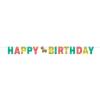Fun Express – Fiesta Fun Happy Birthday Banner for Cinco de Mayo – Party Decor – Hanging Decor – Garland – Cinco de Mayo – 1 Piece