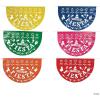 Fun Express – Fiesta Lrg Diecut Plastic Bunting Set for Cinco de Mayo – Party Decor – Hanging Decor – Misc Hanging Decor – Cinco de Mayo – 6 Pieces