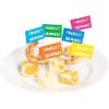 Fun Express – Fiesta Viva Cutout Food Stick for Cinco de Mayo – Party Supplies – Serveware & Barware – Picks & Stirrers & Parasols – Cinco de Mayo – 144 Pieces