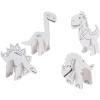 Fun Express CYO Foam MINI Dinosaur – Craft Kits – VBS Vacation Bible School Supplies/Decor – 48 Pieces