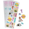 Fun Express Christian Stickers for Kids Classroom – 456 Jesus & Bible Verse Stickers Bulk Pack | 24 Sheets Religious Reward for Sunday School Supplies, Church Activities & Faith-Based Gifts