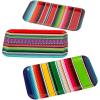 Fun Express Fiesta Serape Paper Trays – Colorful Party Supplies for Cinco de Mayo Mexican-Themed Celebrations & Taco Nights – Perfect for Serving Snacks Treats and More – 3 Pieces