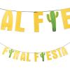 Fun Express Final Fiesta Bachelorette Garland – Vibrant Party Decor for Cinco de Mayo Bachelorette Parties Taco Nights & Fiesta Celebrations – Perfect for Festive Decor & Photo Backdrops – 1 Piece