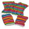 Fun Express Fun Fiesta Ponchos – Vibrant & Colorful Ponchos for Parties Festivals Cinco de Mayo Celebrations & Themed Events – Perfect for Group Activities and Mexican-Themed Festivities – 12 Pieces
