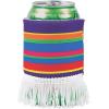 Fun Express Poncho Can Covers – Colorful Mexican-Inspired Party Decorations for Cinco de Mayo Fiesta and Themed Events – Fun & Unique Design to Add Flair to Your Drinks – Multi-Color 12 Pieces