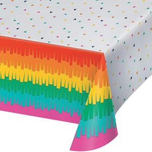 Fun Express – Fiesta Fun Plastic Tablecloth for Cinco de Mayo