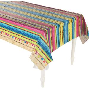 Fun Express – Serape Fiesta Tablecover for Cinco de Mayo – Party Supplies – Licensed Tableware – Misc Licensed Tableware – Cinco de Mayo – 1 Piece