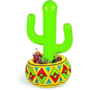 Inflatable Fiesta Cactus Cooler (4 feet Tall) Cinco de Mayo Party Supplies
