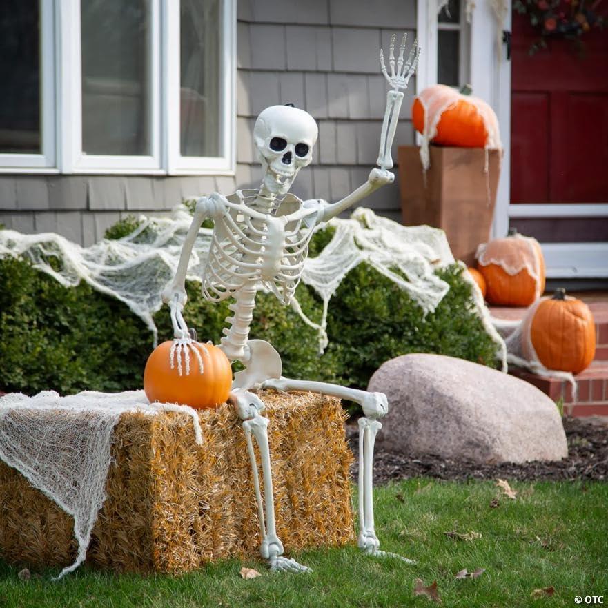image:imageNeighborly Skeleton Halloween Decorating Kit 3 Pieces