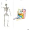 Skeleton Sidewalk Art Halloween Decorating Kit – 22 Pieces