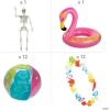 Skeleton Summerween Halloween Decorating Kit – 26 Pieces