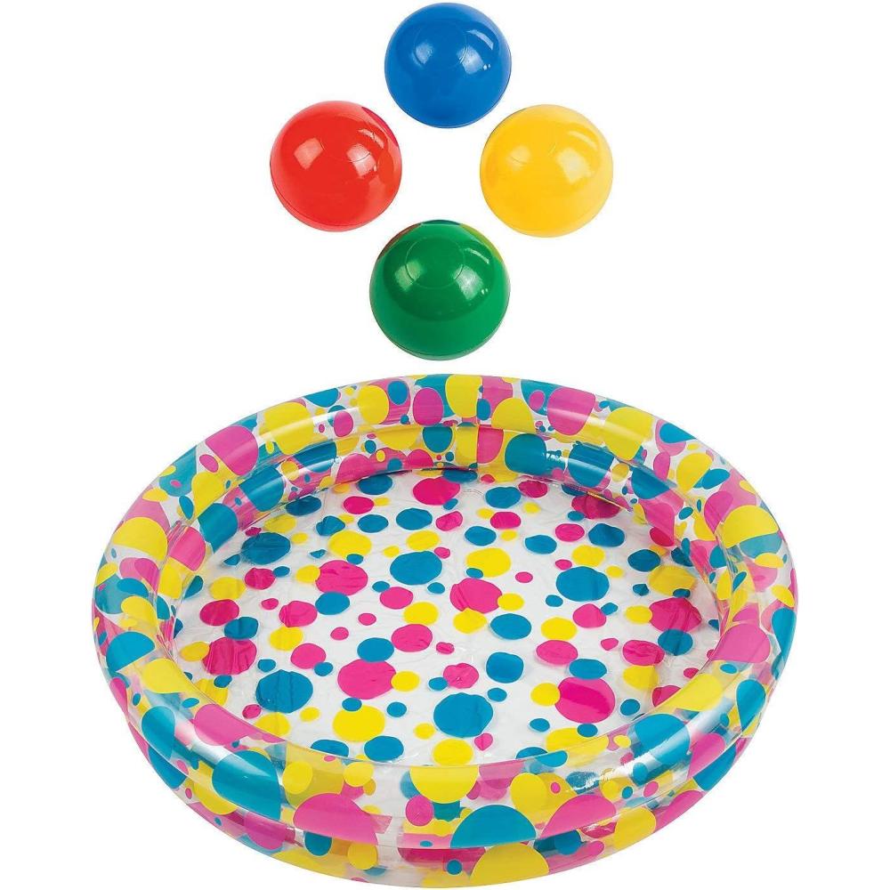 image:imageFun Express Ball Pit Kit  Colorful Toy Balls for Kids  Perfect for Playtime Parties and IndoorOutdoor Fun  Safe amp Durable  201 Pieces