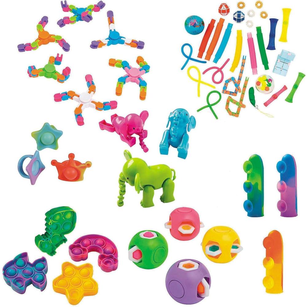 image:imageFun Express Fidget Toy Assortment Mega Deluxe Bulk 300 Pc