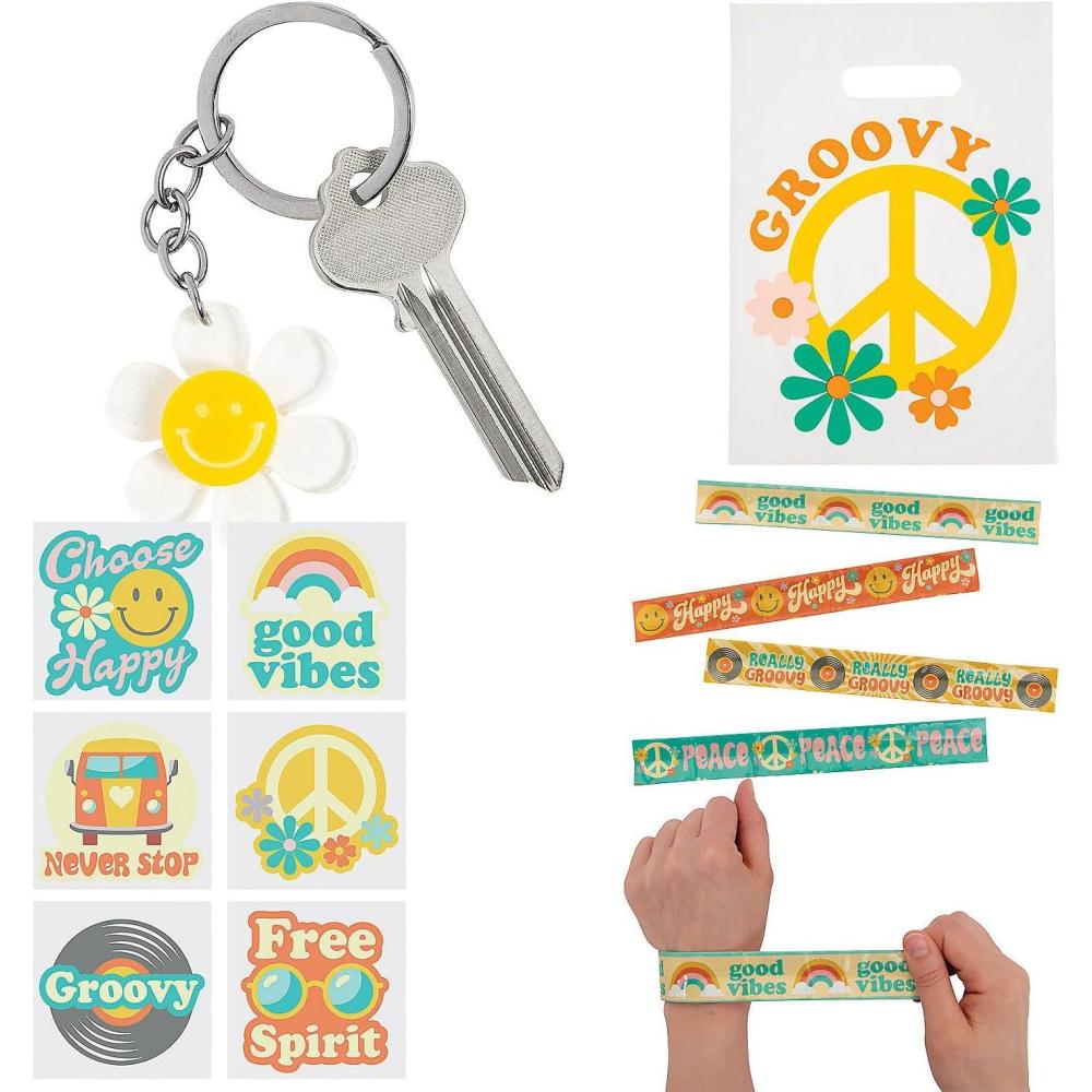 image:imageFun Express Groovy Party Favor Kit 108 Pieces