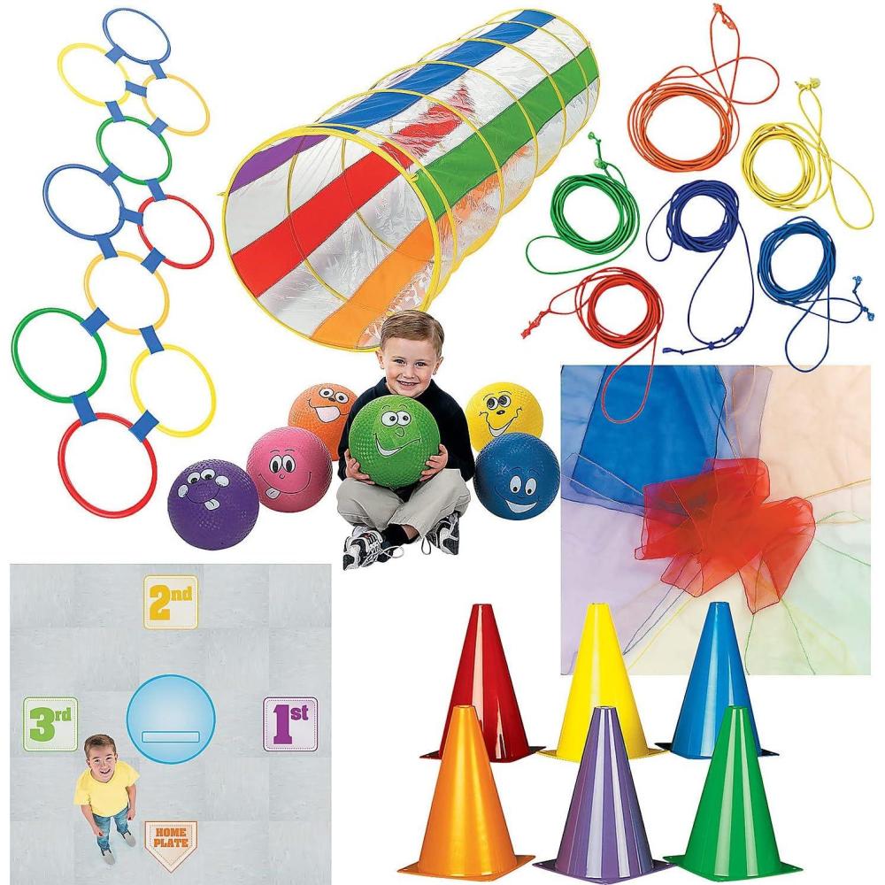 image:imageFun Express Recess Activity Kit  Toys  73 Pieces
