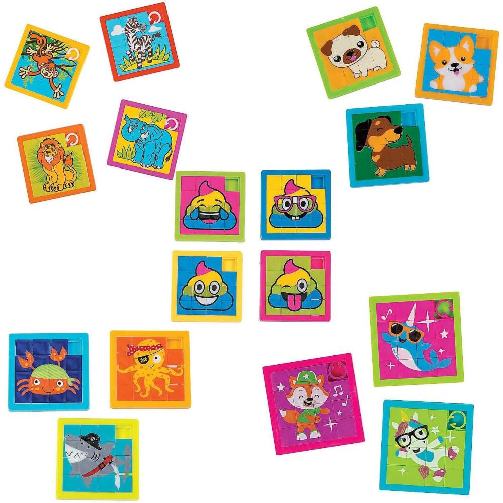 image:imageFun Express Slide Puzzle Assortment Bulk 60 Pc