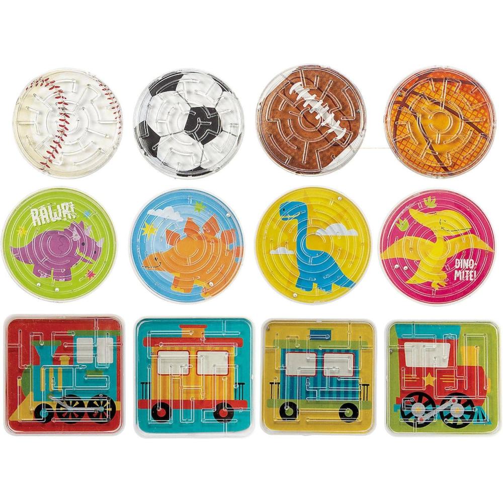 image:imageMaze Puzzle Assortment Bulk 72 Pc