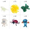 Fun Express 1″ Mini Toys Assortment Set for 48