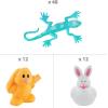 Fun Express Animal Characters Treasure Chest Assortment – Bulk 120 Pc