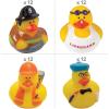 Fun Express Career Rubber Duck Assortment – 2″ Bulk 96 Pc