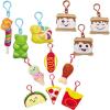 Fun Express 36 Pieces Stuffed Novelty Character Backpack Clips Kit