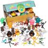 Fun Express Animal Characters Treasure Chest Assortment – Bulk 120 Pc