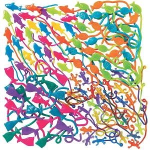 Bulk Critters on a String Sticky Toy Assortment – 288 Pc. – Toys – 288 Pieces
