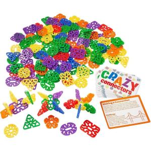 Fun Express Cool Crazy Connectors STEM Challenge Kit Bulk 153 Pc