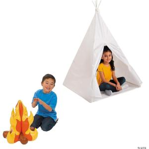 Fun Express Kid’s Play Camping Kit – VBS Vacation Bible School Supplies/Decor