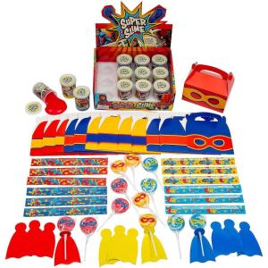 Fun Express Superhero Party Favor Kits for 12