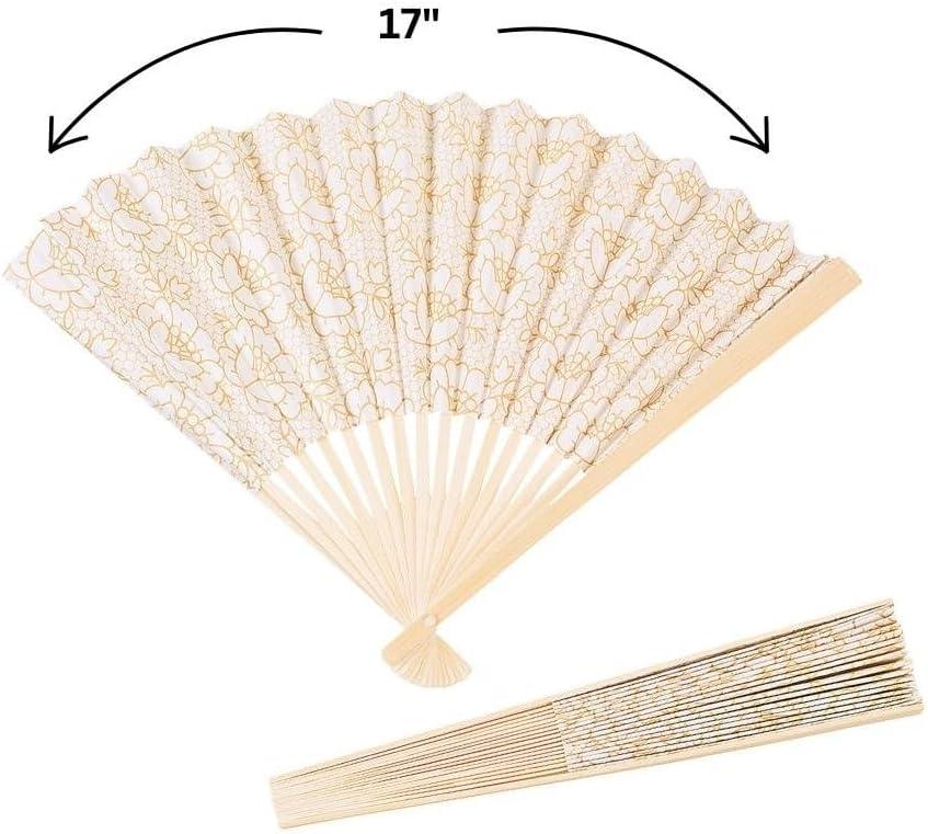 image:imageFun Express Vintage Lace Folding Fans Set of 12 Wedding Decorations and Party Supplies