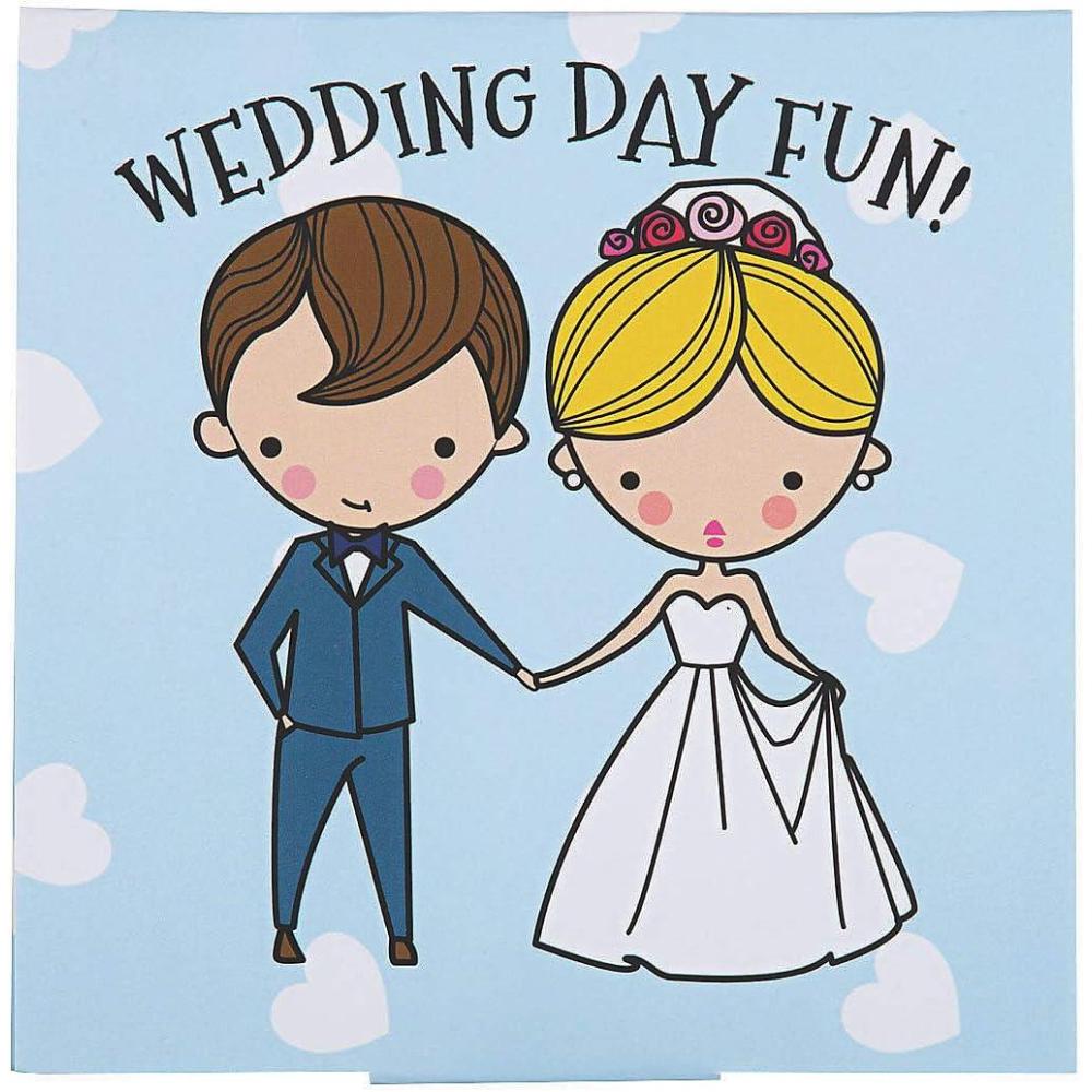 image:imageColor Your Own Wedding Kids Table Activity Set 12Pc Crafts for Kids and Fun Home Activities