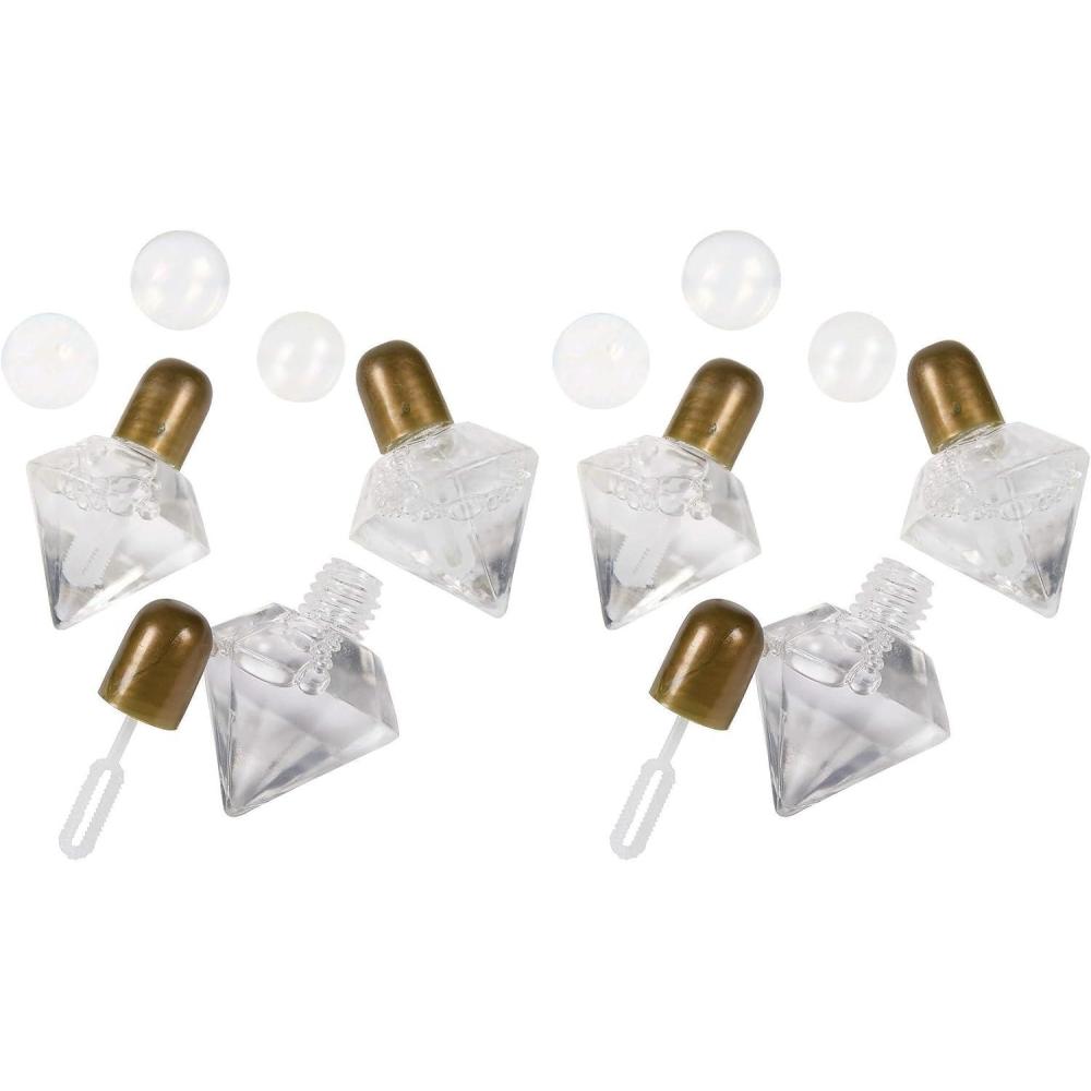 image:imageDiamond Bottle Bubbles for Wedding Engagement and Bachelorette Party Favors Set of 12Small Pack of 2