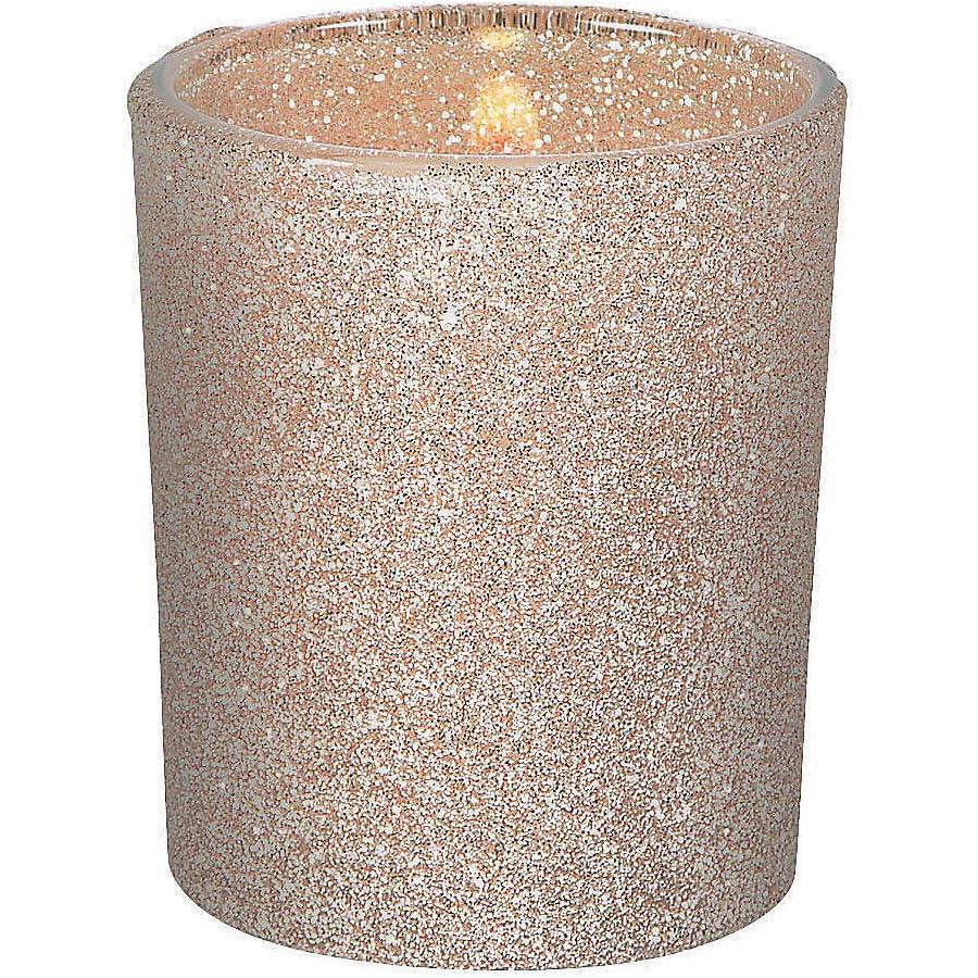 image:imageFun Express  Copper Mercury Glass Votive Candle Holders for Wedding  Home Decor  Candles and Candle Accessories  Candle Holders amp Accessories  Wedding  12 PiecesBeige