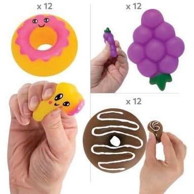 image:imageFun Express Mini Food Mochi Squishies Assortment 36 Pc
