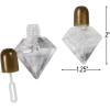 Diamond Bottle Bubbles for Wedding, Engagement and Bachelorette Party Favors – Set of 12(Small)