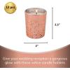 Fun Express – Copper Mercury Glass Votive Candle Holders for Wedding – Home Decor – Candles and Candle Accessories – Candle Holders & Accessories – Wedding – 12 Pieces(Copper)