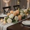 Fun Express – Copper Mercury Glass Votive Candle Holders for Wedding – Home Decor – Candles and Candle Accessories – Candle Holders & Accessories – Wedding – 12 Pieces(Beige)