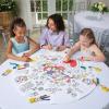 Fun Express Color Your Own Wedding Circle Table Toppers – 3 Pc