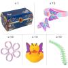 Fun Express Springtime Toys Treasure Chest Assortment 12″ x 7 1/4″ – Bulk 108 Pc