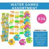 Fun Express Water Games Assortment – Toys – 36 Pieces