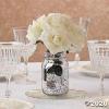 Silver Mercury Glass Mason Jars (bulk set of 12) Wedding and Home Decor